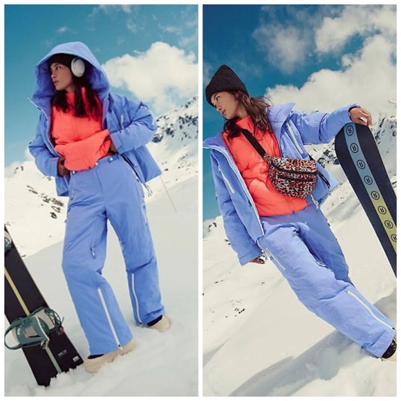 Free People Movement On The Ascend Ski Pants In‎ Blueberry Blue